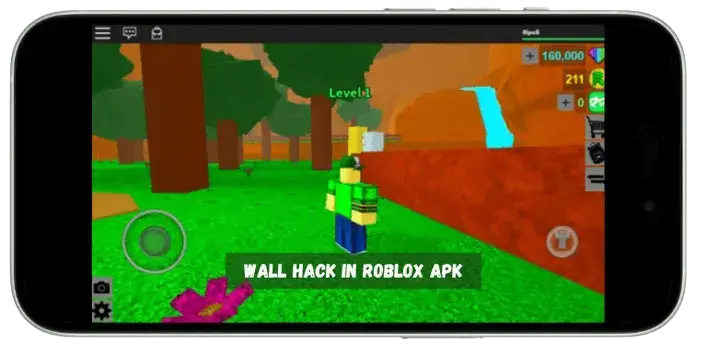 Wallhack in Roblox APK